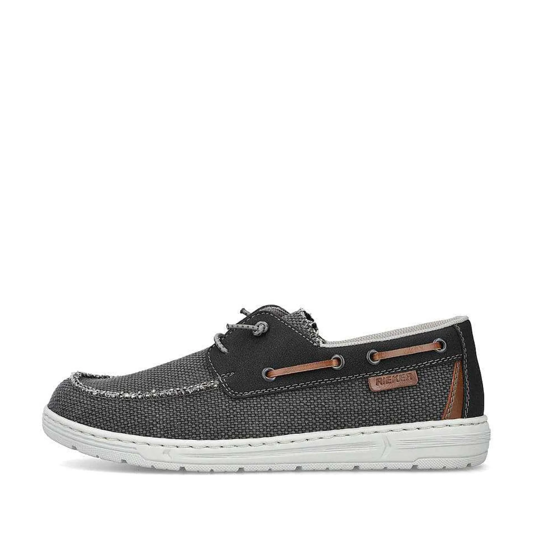 Rieker Men'S Slippers Asphalt Black