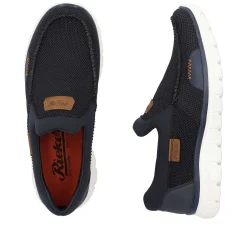 Rieker Men'S Slippers Dark Blue