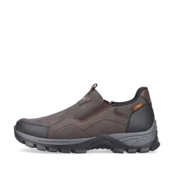 Rieker Men'S Slippers Espresso Brown