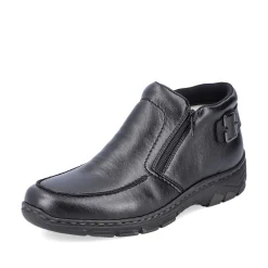 Rieker Men'S Slippers Glossy Black