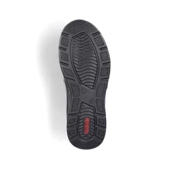 Rieker Men'S Slippers Glossy Black