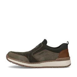 Rieker Men'S Slippers Green Grey