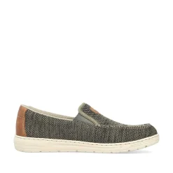 Rieker Men'S Slippers Green Grey