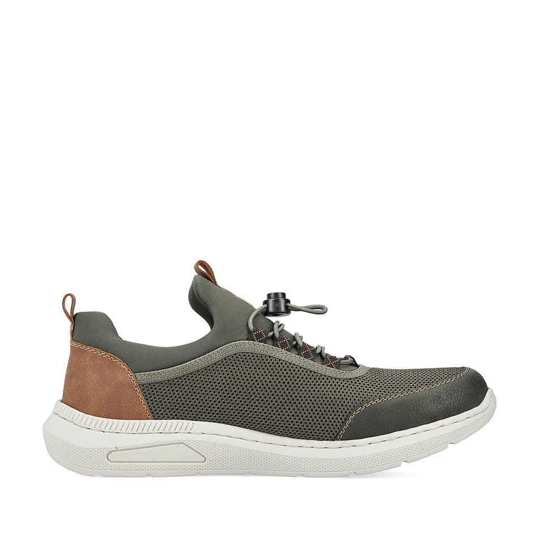 Rieker Men'S Slippers Khaki Green
