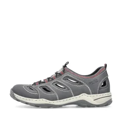 Rieker Men'S Slippers Moon Grey
