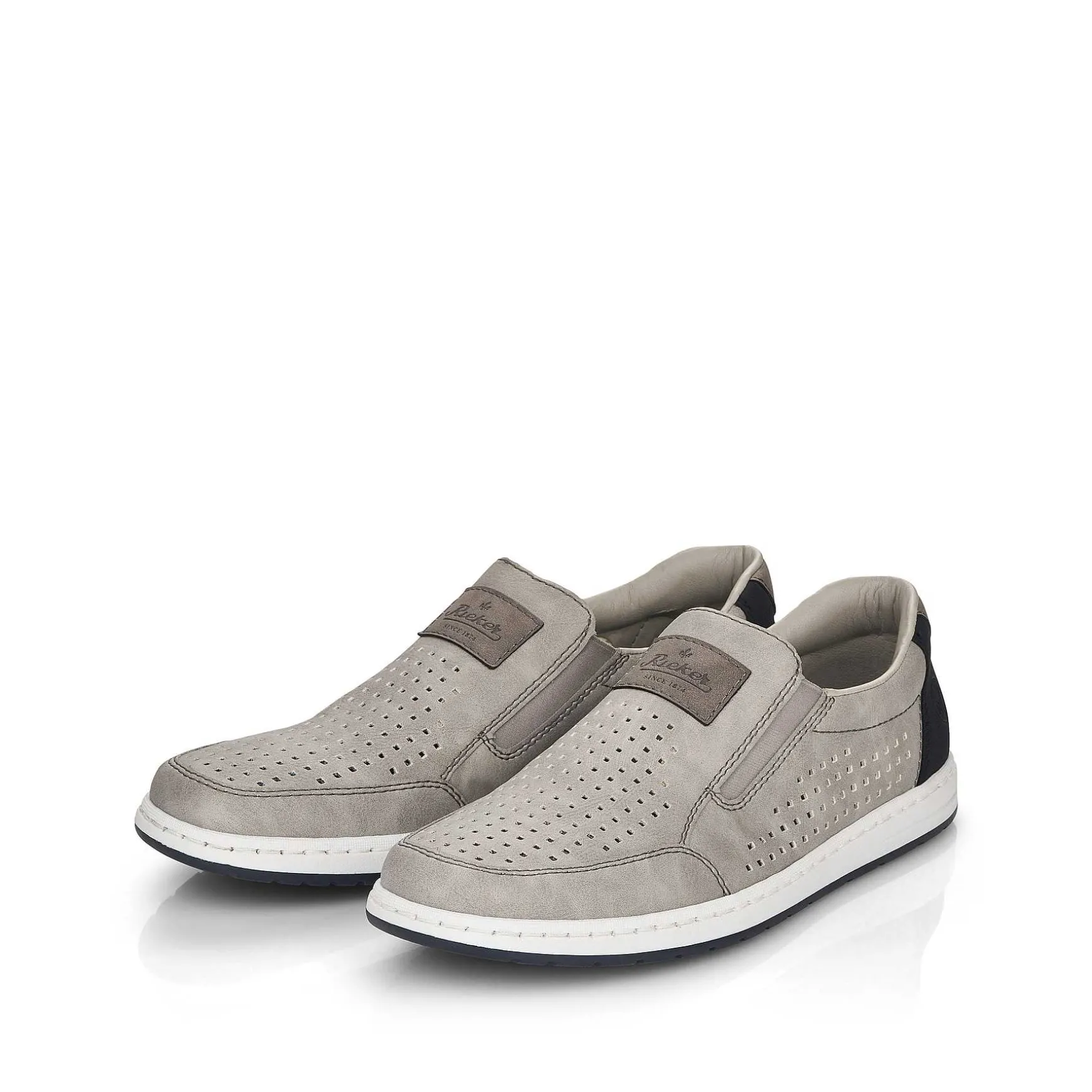 Rieker Men'S Slippers Moon Grey