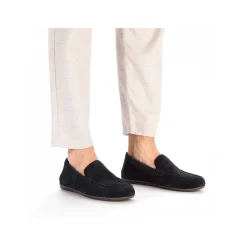 Rieker Men'S Slippers Navy Blue