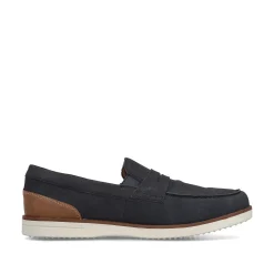 Rieker Men'S Slippers Navy Blue