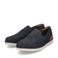 Rieker Men'S Slippers Navy Blue