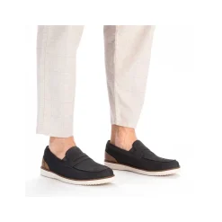 Rieker Men'S Slippers Navy Blue