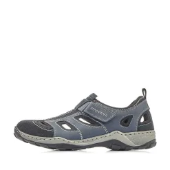 Rieker Men'S Slippers Ocean Blue