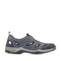 Rieker Men'S Slippers Ocean Blue