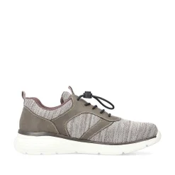 Rieker Men'S Slippers Silver Grey