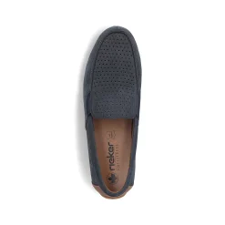 Rieker Men'S Slippers Steel Blue