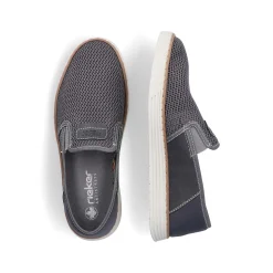 Rieker Men'S Slippers Stone Grey