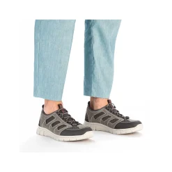 Rieker Men'S Slippers Stone Grey