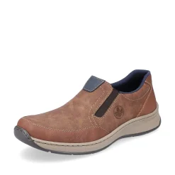 Rieker Men'S Slippers Wood Brown