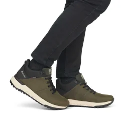 Rieker Men'S Sneaker High Forest Green