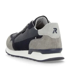 Rieker Men'S Sneaker Low Dark-Blue Graphite-Grey