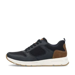 Rieker Men'S Sneaker Low Dark Blue