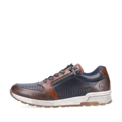 Rieker Men'S Sneaker Low Ocean Blue