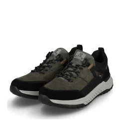 Rieker Men'S Sneaker Low Steel-Grey Deep-Black