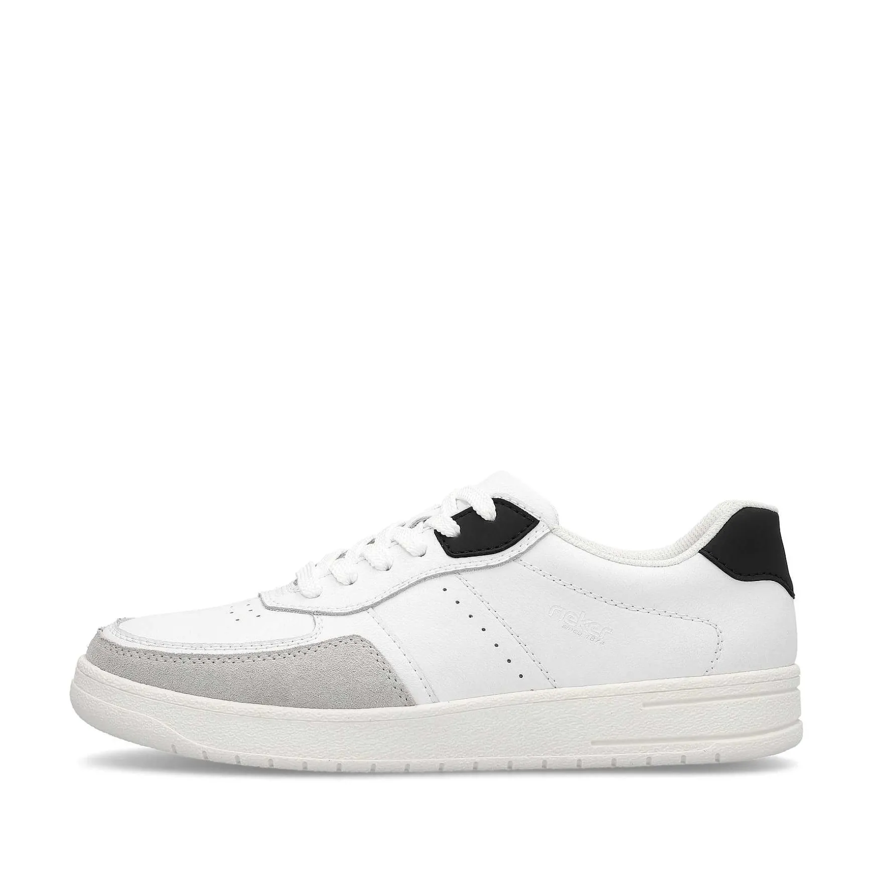 Rieker Men'S Sneaker Low Snow White