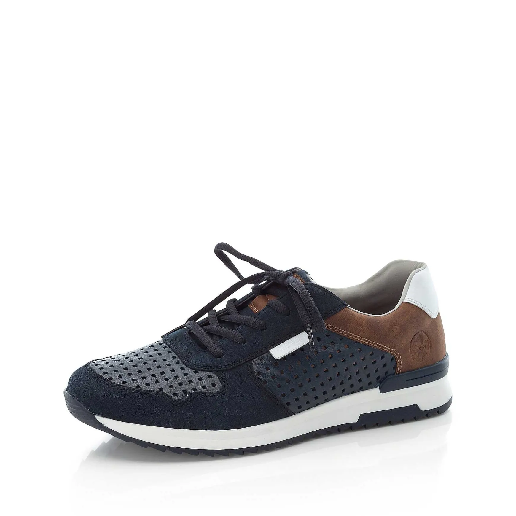 Rieker Men'S Sneaker Low Steel Blue