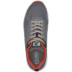 Rieker Men'S Sneaker Low Silver Grey