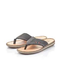 Rieker Men'S Toe Separator Graphite Black