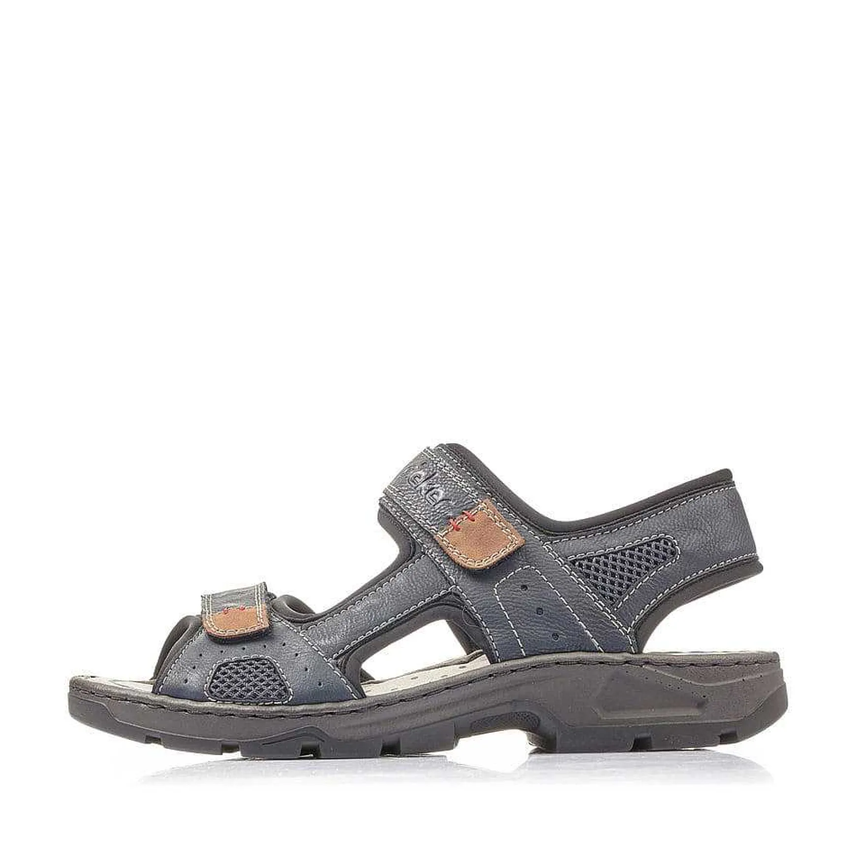 Rieker Men'S Trekking Sandals Ocean Blue