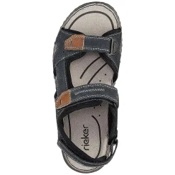 Rieker Men'S Trekking Sandals Sea Blue