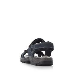 Rieker Men'S Trekking Sandals Sea Blue