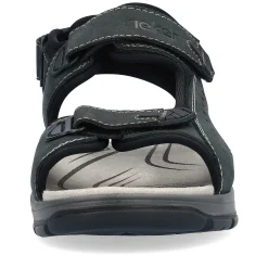 Rieker Men'S Trekking Sandals Blue Gray