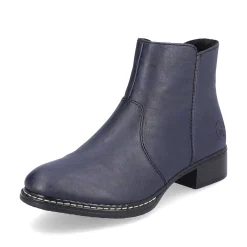 Rieker Women'S Ankle Boots Azure Blue