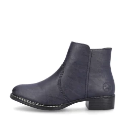 Rieker Women'S Ankle Boots Azure Blue