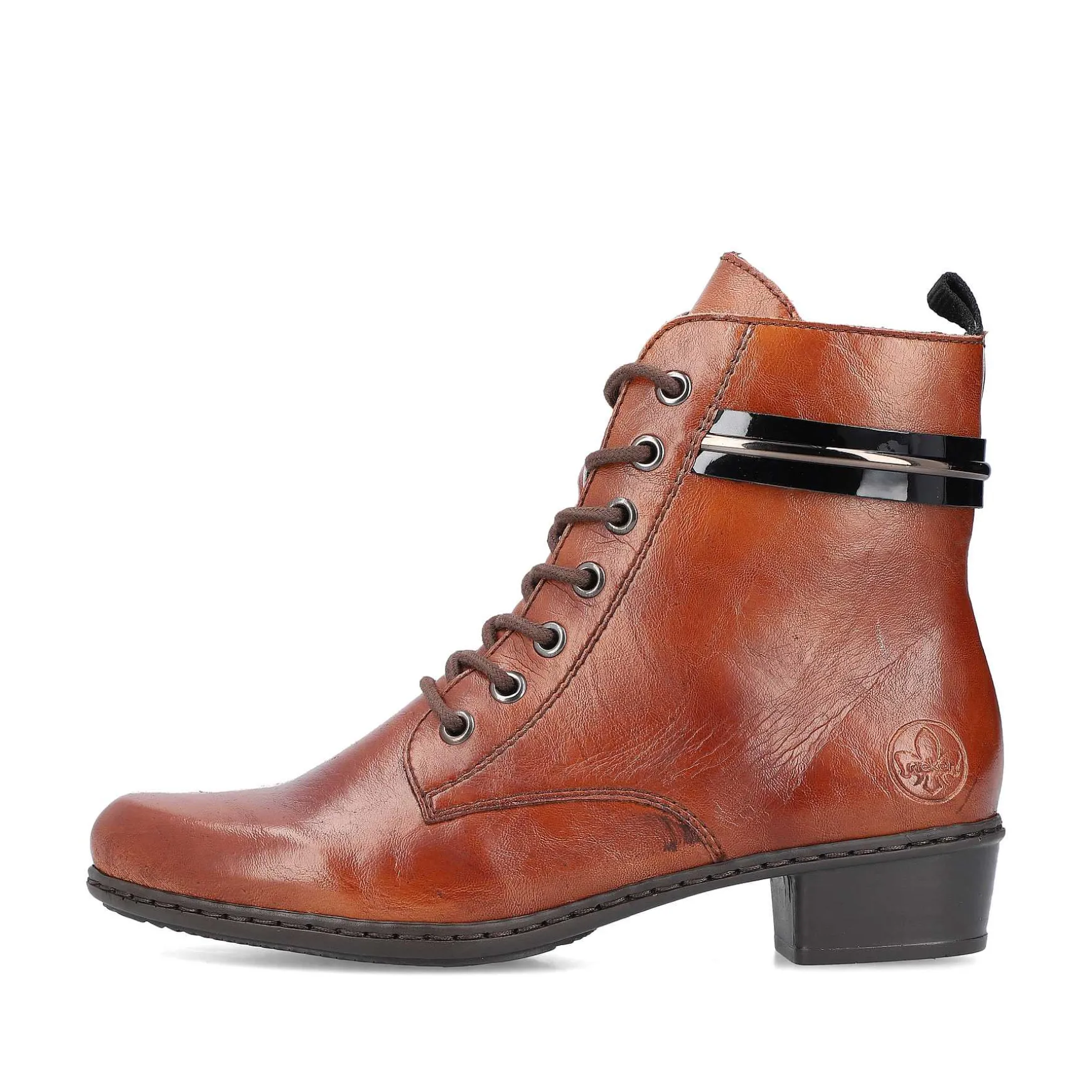 Rieker Women'S Ankle Boots Copper Brown