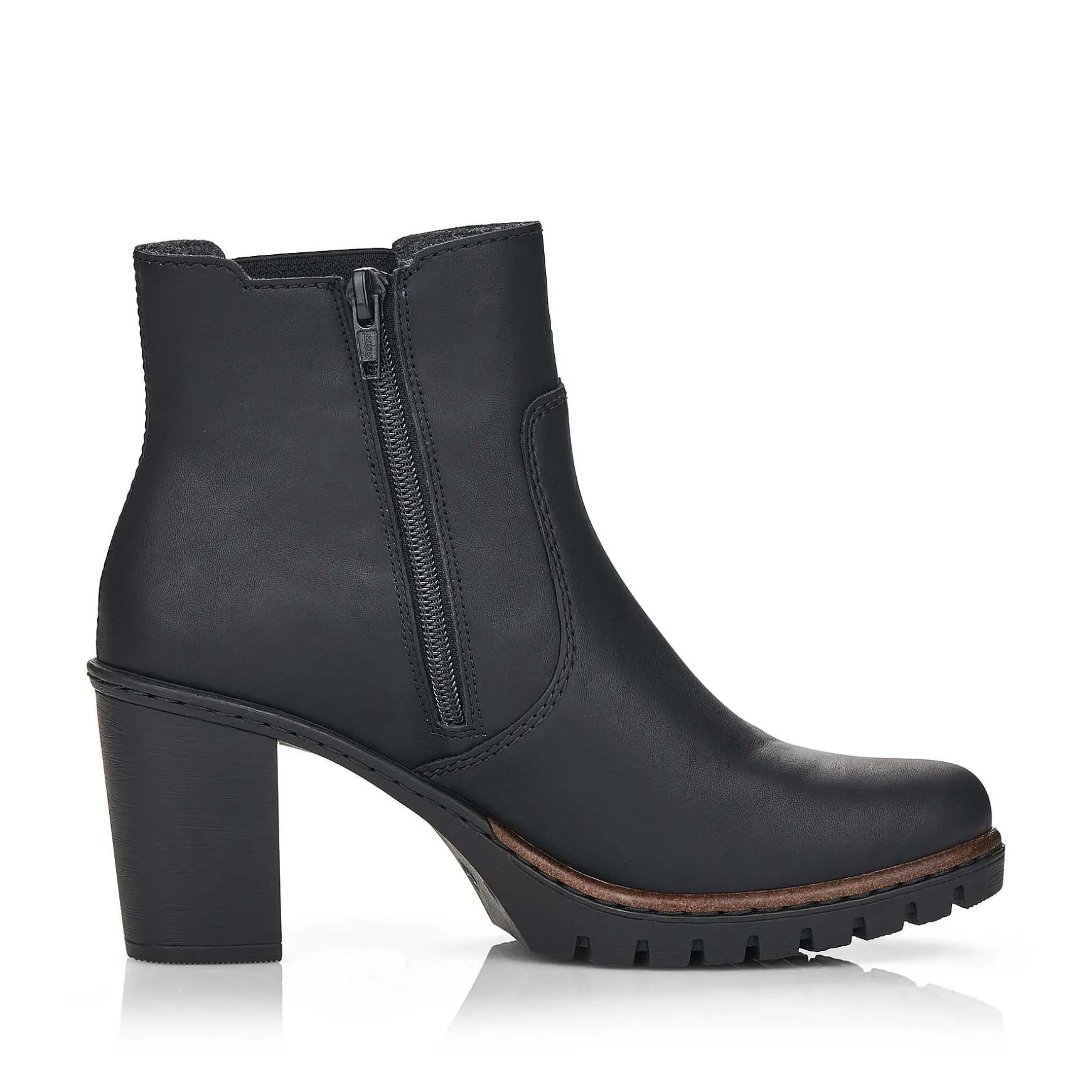 Rieker Women'S Ankle Boots Jet Black