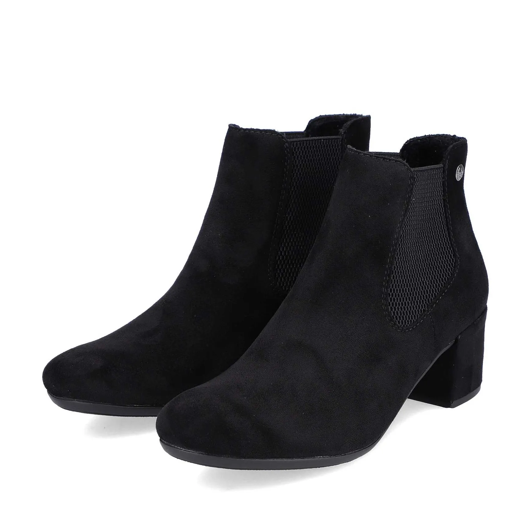 Rieker Women'S Ankle Boots Graphite Black