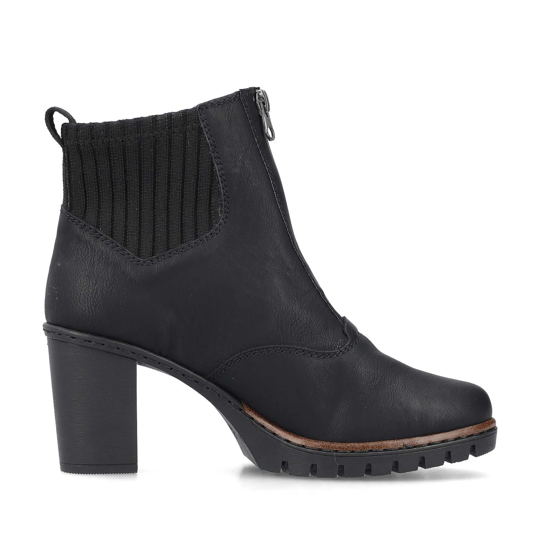 Rieker Women'S Ankle Boots Jet Black