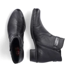 Rieker Women'S Ankle Boots Jet Black