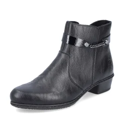 Rieker Women'S Ankle Boots Jet Black
