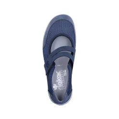Rieker Women'S Ballerinas Royal Blue