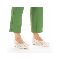 Rieker Women'S Ballerinas Light Beige
