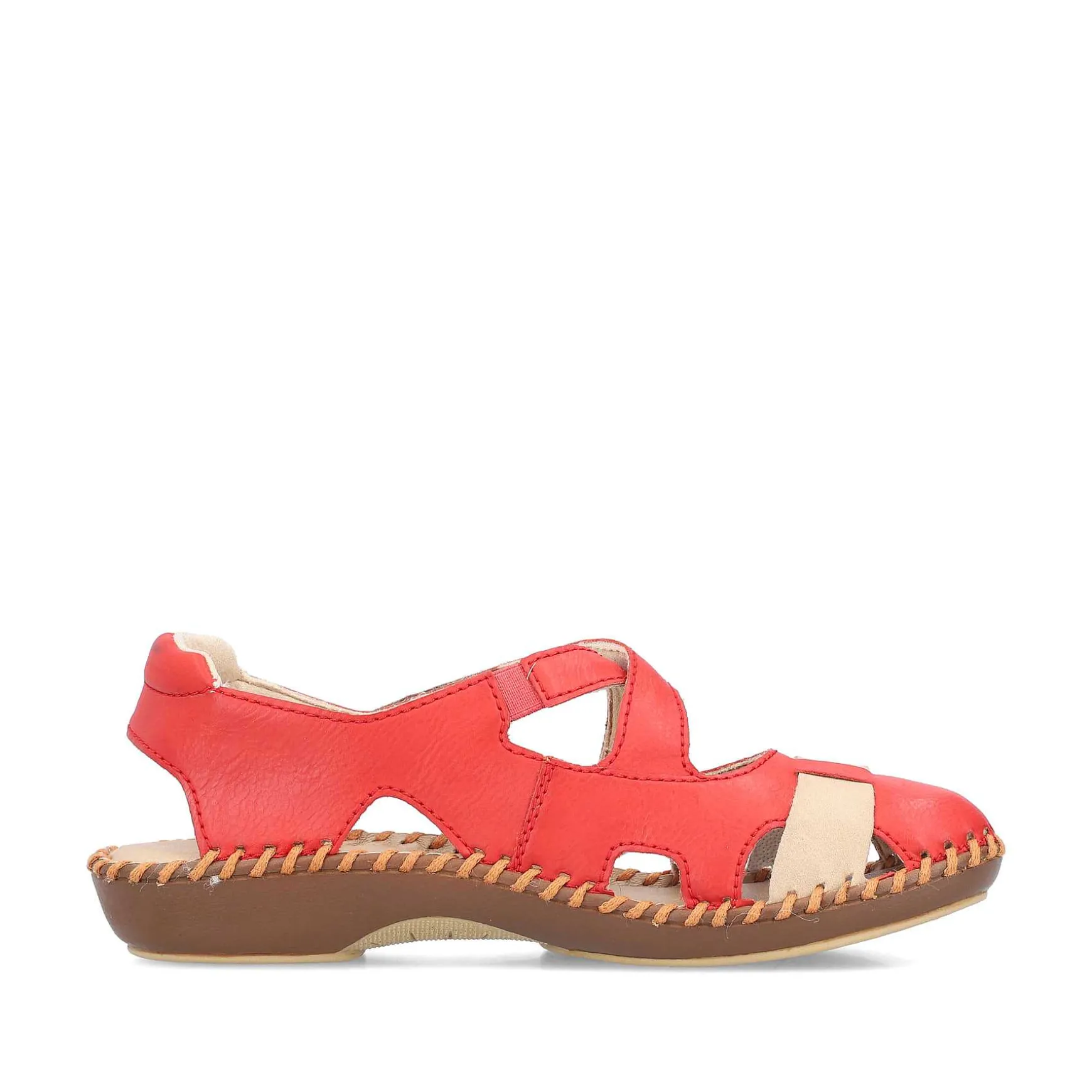 Rieker Women'S Ballerinas Fire Red