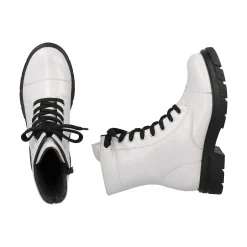 Rieker Women'S Biker Boots Pure White