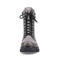 Rieker Women'S Biker Boots Granite Gray