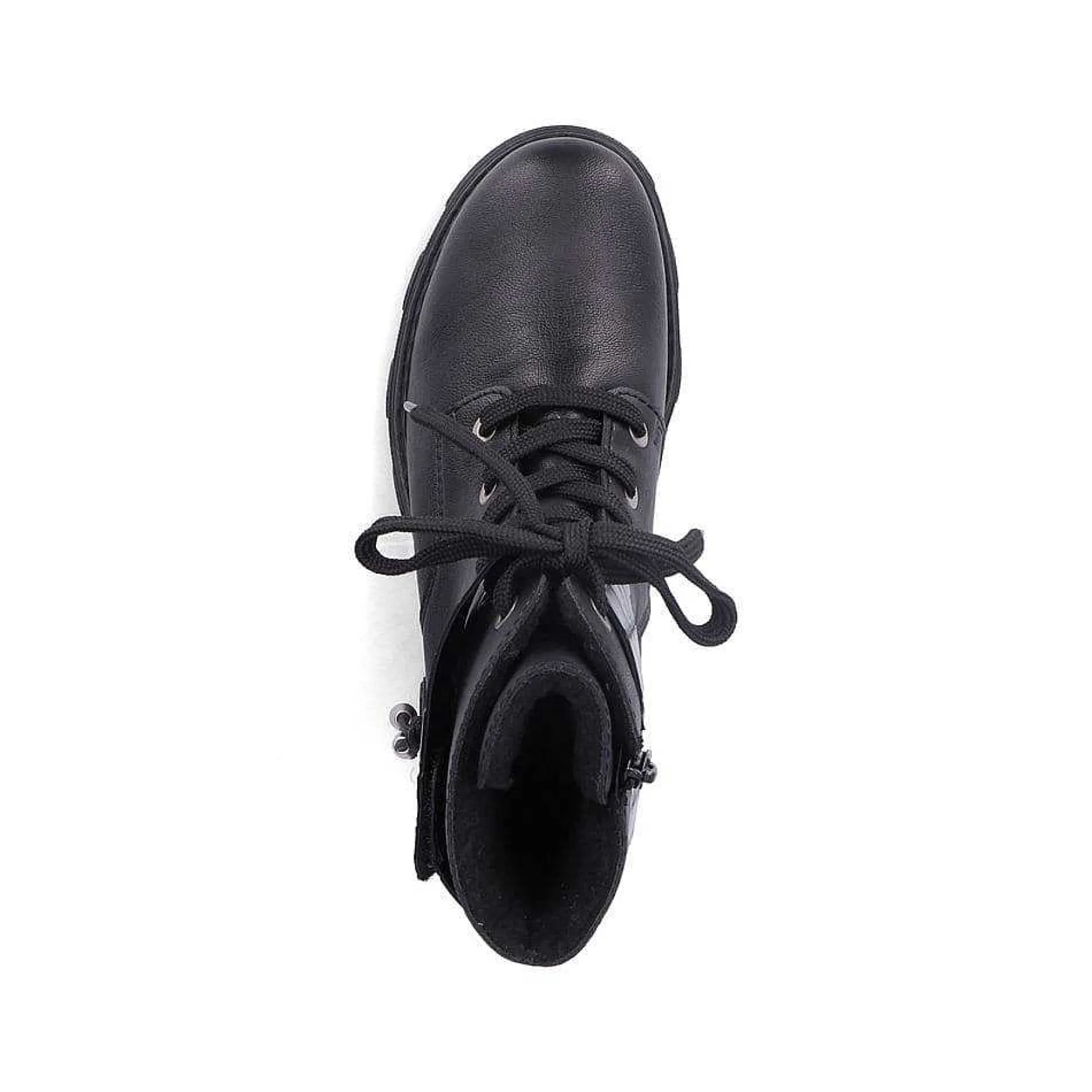 Rieker Women'S Biker Boots Jet Black