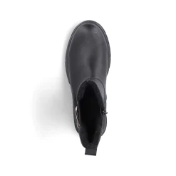Rieker Women'S Biker Boots Jet Black