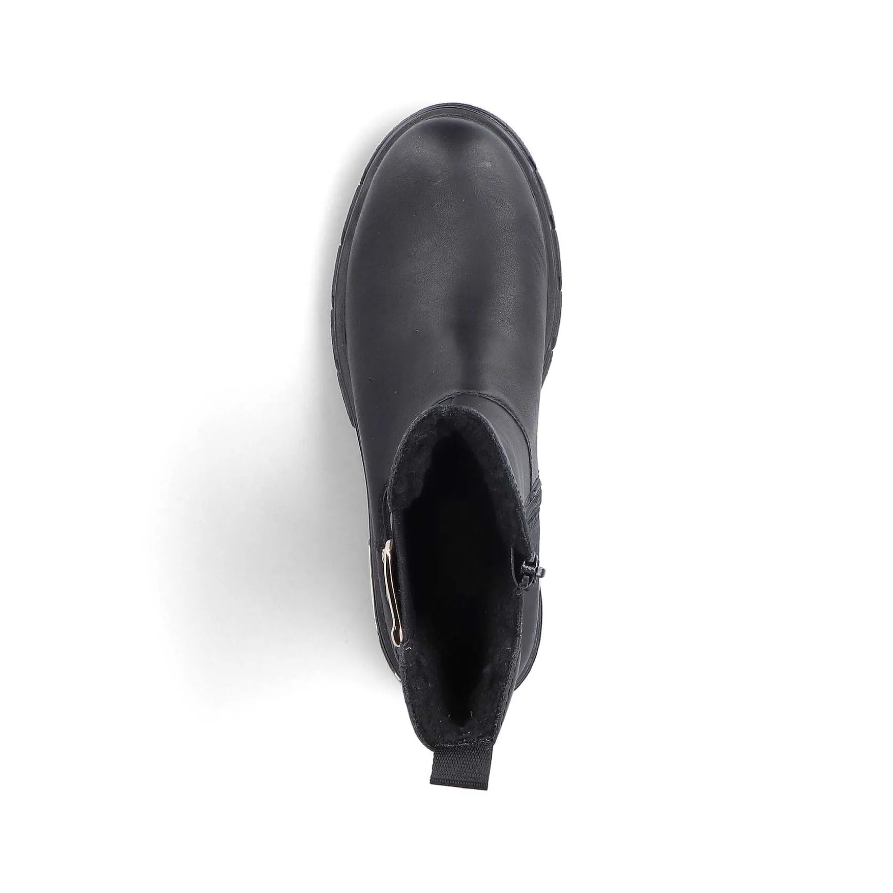 Rieker Women'S Biker Boots Jet Black